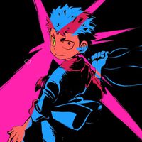 Es el sustituto de My Hero Academia, pero también una oda a los animes de los 2000, como Medabots o Zatch Bell, con viajes en el tiempo 